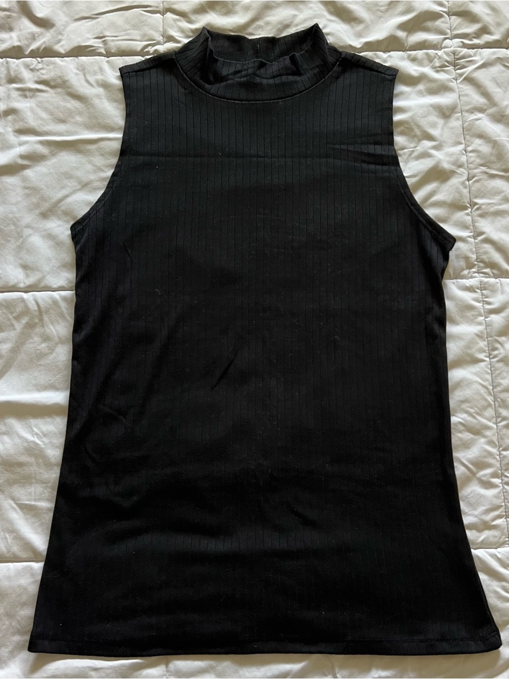 3 Black Mock Neck Small Tops